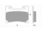 Τακάκια Daytona 33203 (FA160)(FD191)